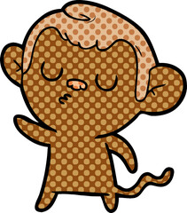 cartoon monkey
