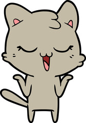 cartoon cat