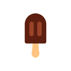 ice cream flat design vector illustration. ice cream popsicle vector illustration