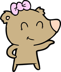 bear cartoon chraracter