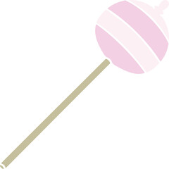 hand drawn quirky cartoon lolipop