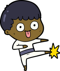 cartoon man staring