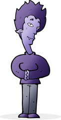 cartoon vampire