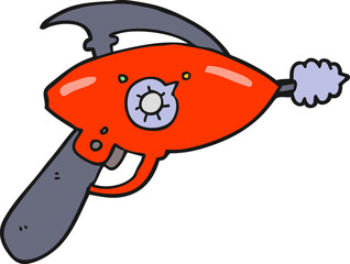 cartoon ray gun