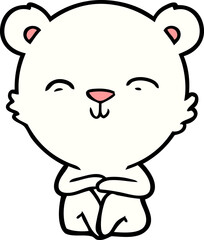 polar bear cartoon