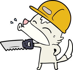 howling wolf cartoon