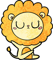 cartoon lion