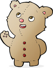 cartoon cute teddy bear