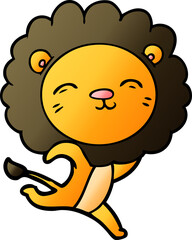 cartoon lion