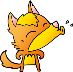 fox cartoon character