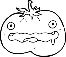 cartoon tomato