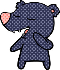 cartoon bear