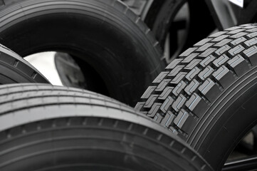 Big Black Truck tires