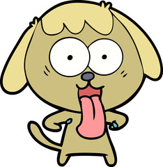 cute cartoon dog