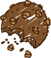 Cookie Chalk Drawing