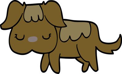 Fototapeta premium cartoon dog