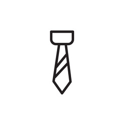 Clothing Man Tie Outline Icon