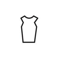 Clothes Dress Footwear Outline Icon
