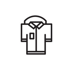 Jacket Shirt Style Outline Icon