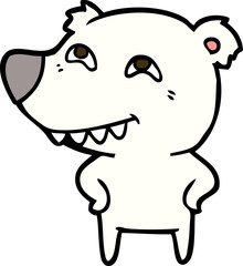 polar bear cartoon