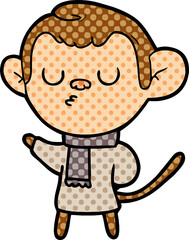 cartoon monkey