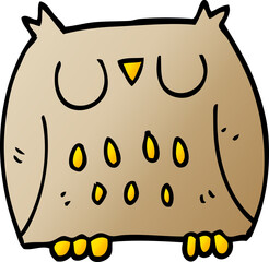 cartoon doodle cute owl