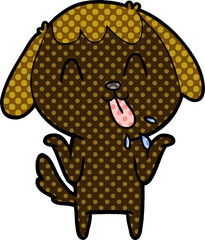 cute cartoon dog