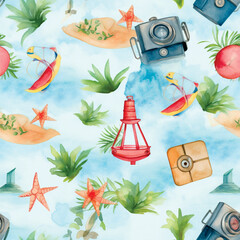 summer holiday background