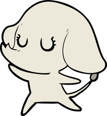 cute cartoon elephant