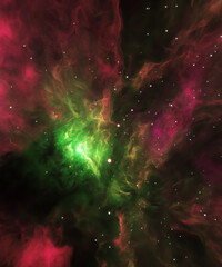 Space background with stars