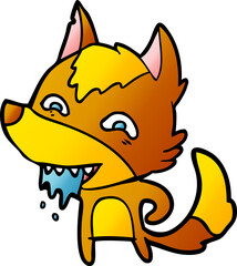 fox cartoon character