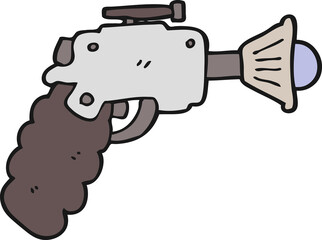 cartoon ray gun