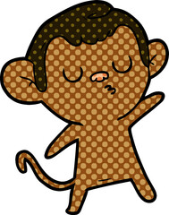cartoon monkey