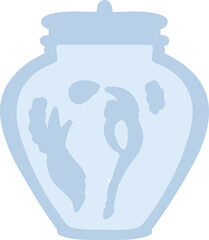 jar of spell ingredients