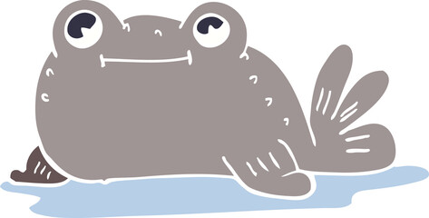 cartoon doodle of a fish