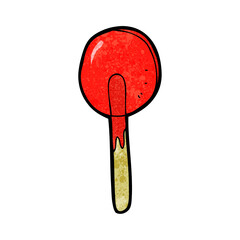 cartoon candy lolipop