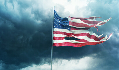 United States Of America - Waving Flag