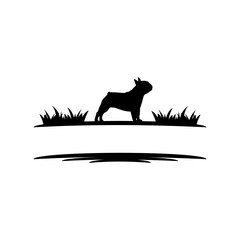 Dog French Bulldog Monogram