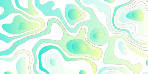 Fototapeta na wymiar Abstract hand drawn psychedelic groovy background. Retro wavy vector illustration