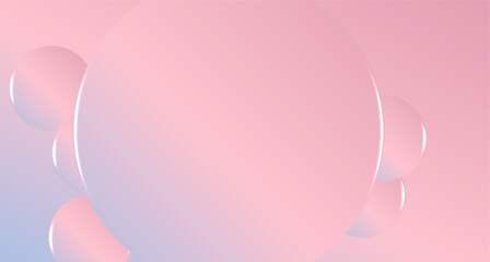 Gradient abstract background with bubbles for website wallpaper and text fill.