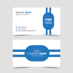 Creative modern name card and business card