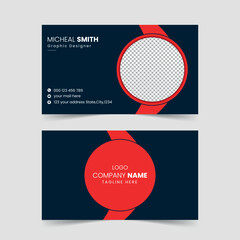 Modern Business Card - Creative and Clean Business Card Template.