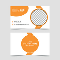 Modern Business Card - Creative and Clean Business Card Template.