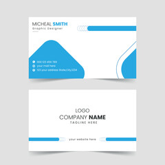 Creative modern name card and business card