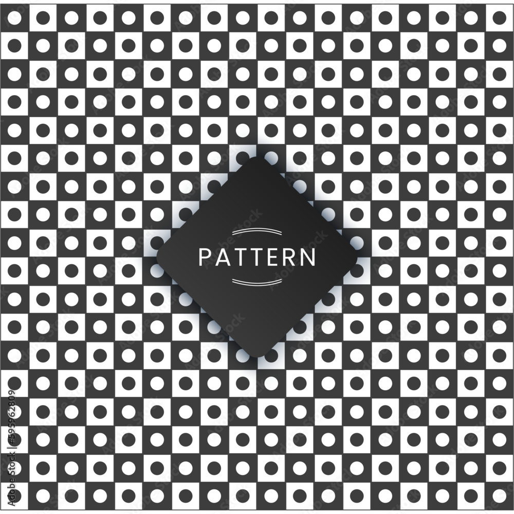 Poster geometrical diamond line seamless pattern background with grid