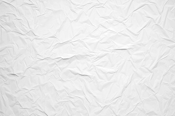 white paper texture is crumpled.white background for various purposes
