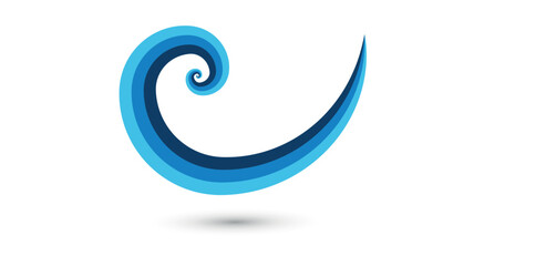Obraz premium forma, acqua, mare, concetto movimento dell'acqua