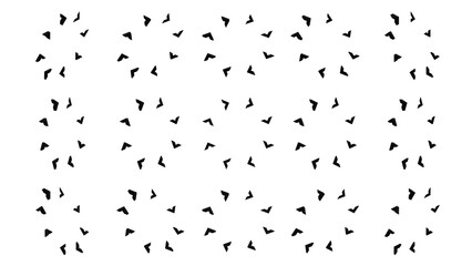 3d render icon loading icon with 3d render style black color