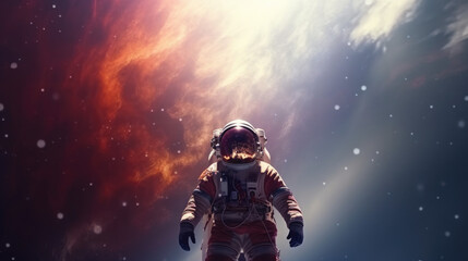 Obraz na płótnie Canvas Astronaut
