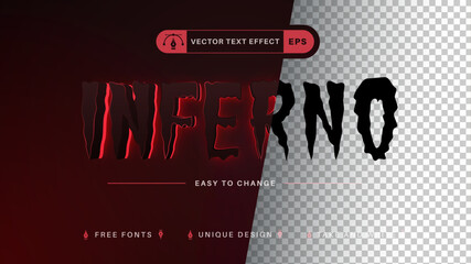 Horror - Editable Text Effect, Font Style